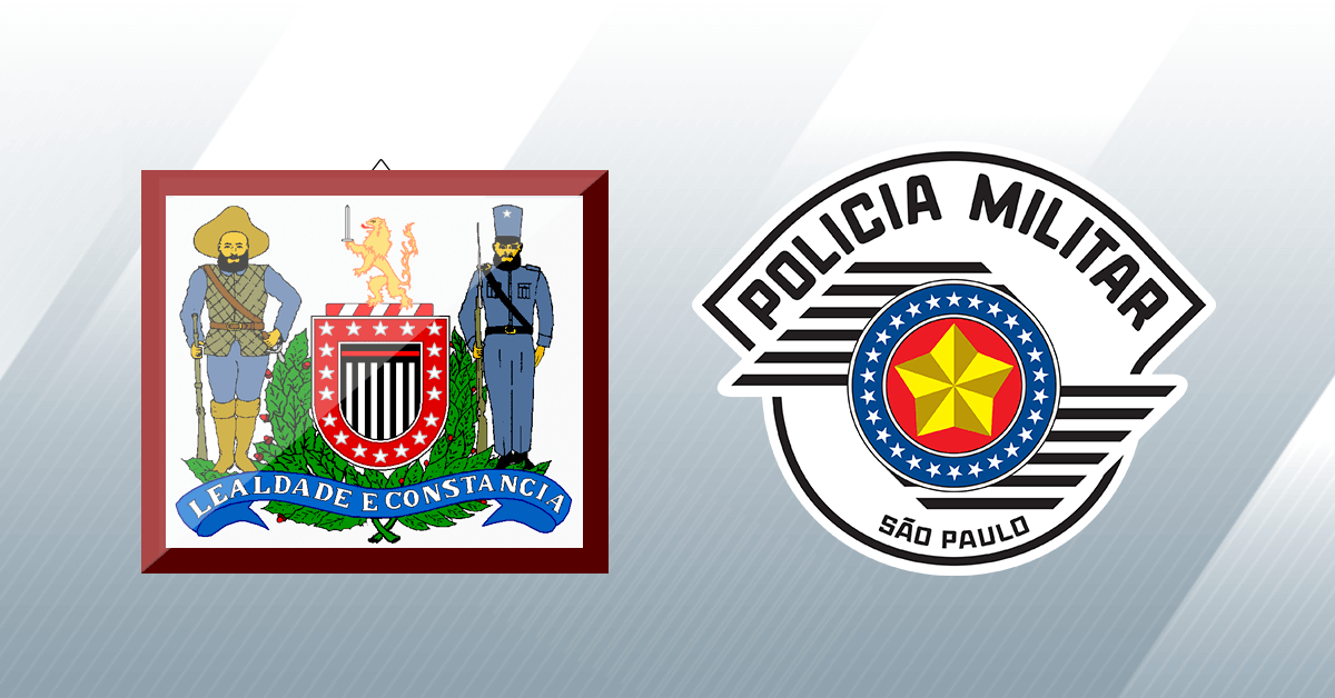 Brasão de Armas Polícia Militar SP